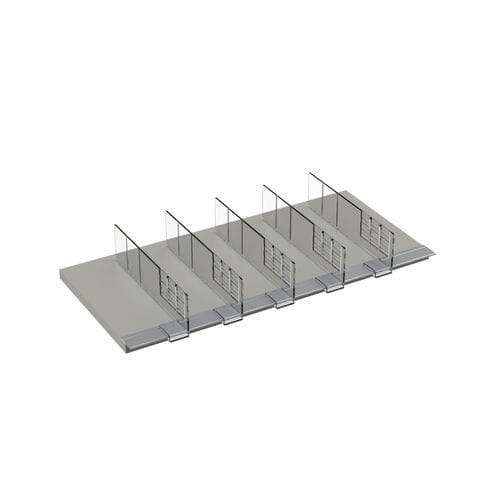 Lager-Schubladenunterteilung - 200302 - H+H SYSTEM GmbH - Aluminium