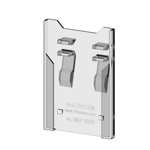 Träger für Etiketten - 100060 - H+H SYSTEM GmbH