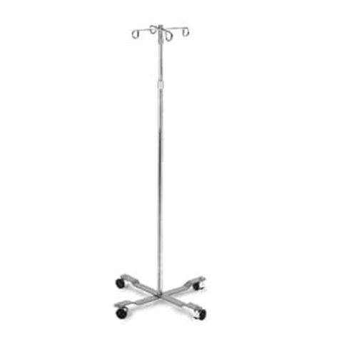 Infusionsständer auf Rollen - 2188 - Hausmann - 4 Haken
