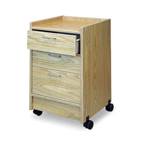 Schrank mit Schublade - 9038 - Hausmann - grau / schwarz / 3 Schubladen