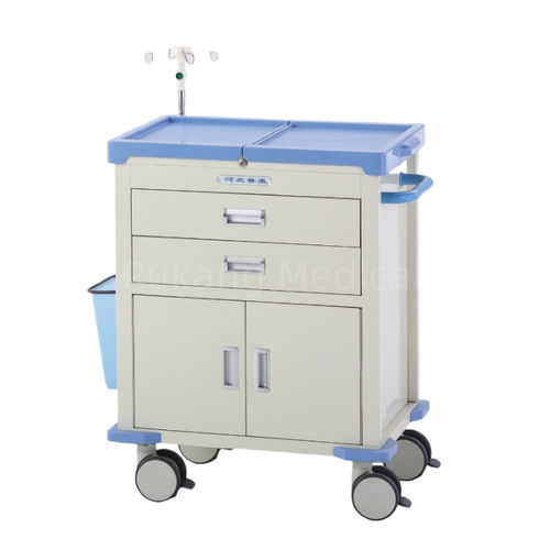 Medizinischer Wagen - F-42 - Hebei Pukang Medical Instruments - Notfall / Mehrzweck / Medikamenten