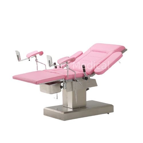 Gynäkologie-Untersuchungsliege - B-45 - Hebei Pukang Medical Instruments - manuell / höhenverstellbar / mit verstellbarer Rückenlehne
