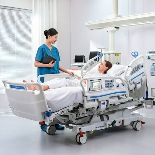 Pflegebett - DA-91 - Hebei Pukang Medical Instruments - für Intensivpflege / elektrisch / Trendelenburg