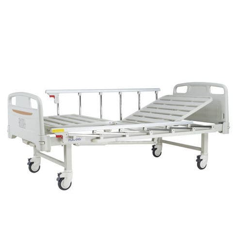 Krankenhausbett - B-16 - Hebei Pukang Medical Instruments - manuell / mit fester Höhe / auf Rollen