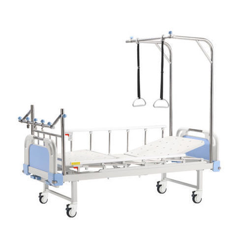 Krankenhausbett - C-5 - Hebei Pukang Medical Instruments - medizinisch / manuell / auf Rollen