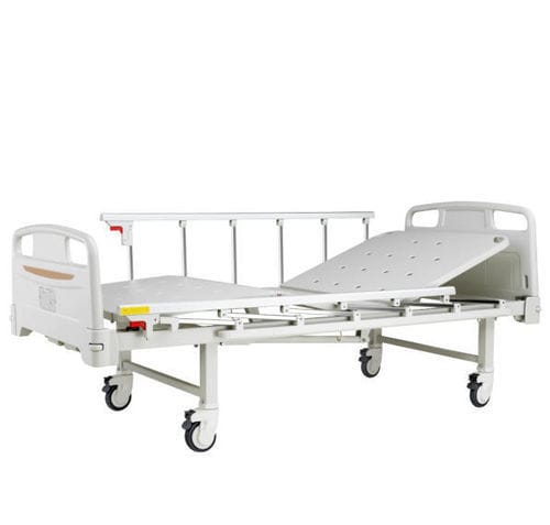 Krankenhausbett - B-11 - Hebei Pukang Medical Instruments - manuell / mit fester Höhe / auf Rollen