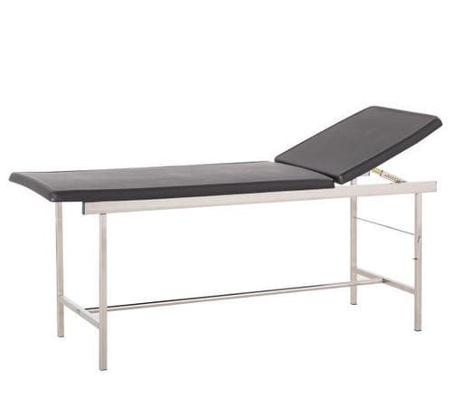 Manuelle Untersuchungsliege - B-40(C3) - Hebei Pukang Medical Instruments - mit fester Höhe / mit verstellbarer Rückenlehne / zweiteilig