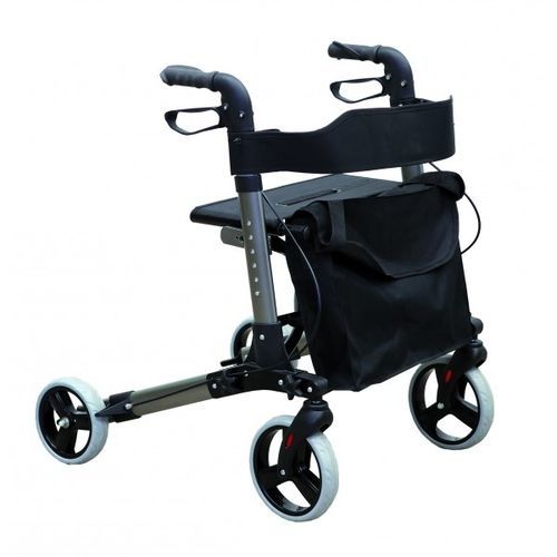 Rollator mit 4 Rädern - Modelito Classic Xtra - HERDEGEN - mit Sitz / höhenverstellbar / zusammenklappbar