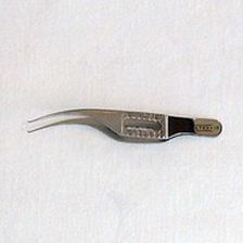 Klemme für Ophthalmologie - IP52101 - Holtex - Barraquer / gebogen