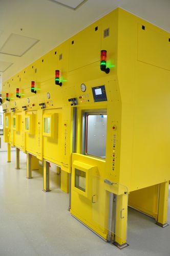 Geschirmte Zelle / Synthese - RC - Isotope Technologies Dresden  - für Nuklearapotheke / für Forschung und Entwicklung / mit Abschirmung