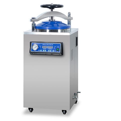 Medizinischer Sterilisator - DGL-35B - Jiangsu Dengguan Medical Treatment Instrument - Dampf / vertikal / mobil