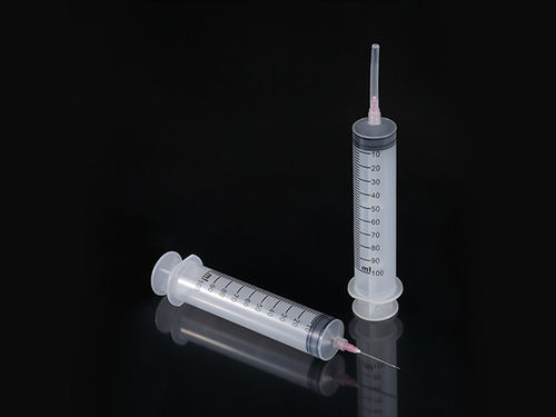 Spritze / 50 ml - Jiangsu Kangyou Medical Instrument - 100 ml / Einweg / Sicherheit