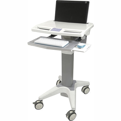 Akku-Computerwagen - SKR-IB00 - Jiangsu Saikang Medical Equipment - höhenverstellbar