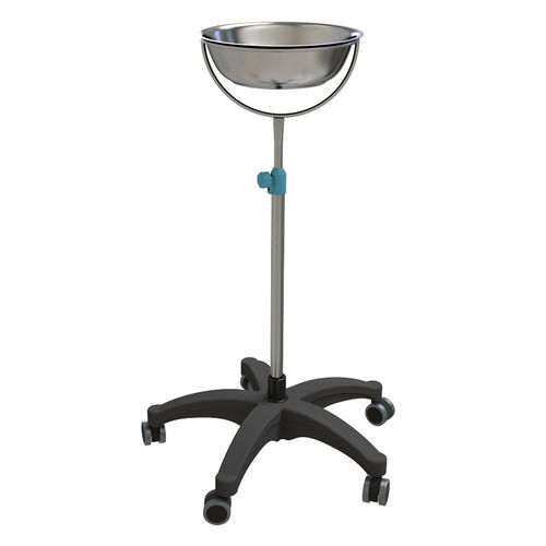 Sackhalterwagen für dreckige Wäsche - SKH041(5) - Jiangsu Saikang Medical Equipment - mit Platte / aus Edelstahl