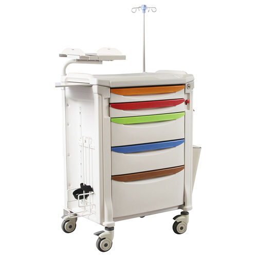Medizinischer Wagen - SK-ET750 - Jiangsu Saikang Medical Equipment - für Instrumente / Medikamenten / für Krankenakten