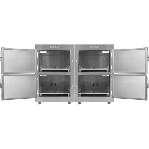 Leichenkühlzelle / 4 Körper - SKB-7A004 - Jiangsu Saikang Medical Equipment - für Leichentragen / mit Frontöffnung / für temporäre Lagerung