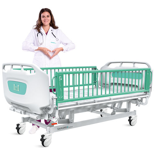Krankenhausbett - CD3q - Jiangsu Saikang Medical Equipment - manuell / für Kinder / höhenverstellbar