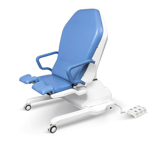 Gynäkologie-Untersuchungsliege - A99-6 - Jiangsu Saikang Medical Equipment - elektrisch / höhenverstellbar / auf Rollen