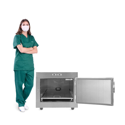 Leichenkühlzelle mit Frontöffnung - SKB-7A001 - Jiangsu Saikang Medical Equipment - für Leichentragen / 1 Körper / für temporäre Lagerung