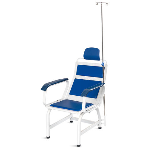 Leder-Ruhesessel - SKE004-1 - Jiangsu Saikang Medical Equipment - mit Fußstütze