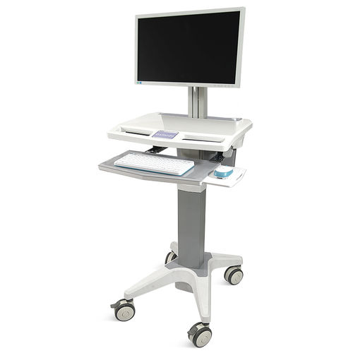 Höhenverstellbarer Computerwagen - SKR-B00 - Jiangsu Saikang Medical Equipment