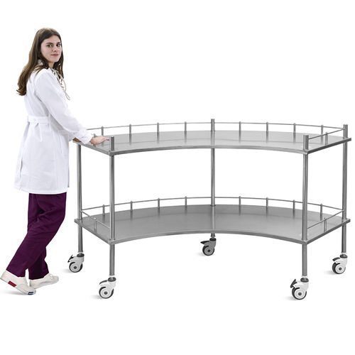 Medizinischer Wagen - SKH005 - Jiangsu Saikang Medical Equipment - für Instrumente / Medikamente / für Medizingeräte