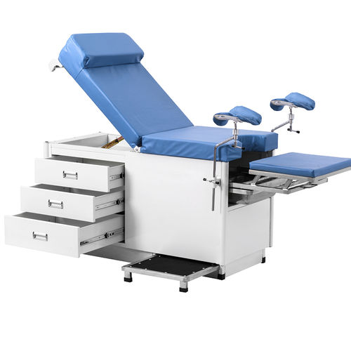Gynäkologie-Untersuchungsliege - A048 - Jiangsu Saikang Medical Equipment - manuell / mit verstellbarer Rückenlehne / mit fester Höhe