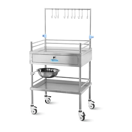 Medizinischer Wagen - SKH032 - Jiangsu Saikang Medical Equipment - für Instrumente / für medizinische Geräte / Medikamente