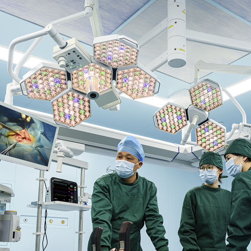 Deckenmontierte OP-Leuchte - SK-LLD0503E - Jiangsu Saikang Medical Equipment - LED / Halogen / Dental