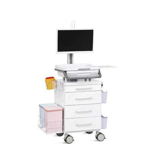Medizinisch Computerwagen - SKR-R01 - Jiangsu Saikang Medical Equipment - für Laptop / für Tablet / Zubehör