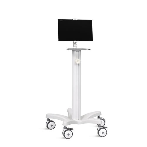Zubehör-Computerwagen - SKR-R05 - Jiangsu Saikang Medical Equipment - höhenverstellbar / modular / gesichert