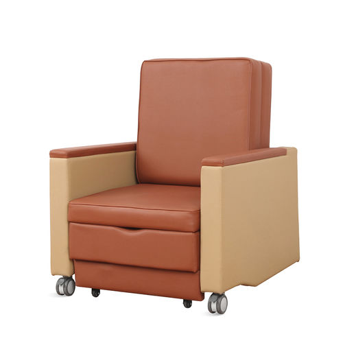 Ergonomischer Ruhesessel - SKE001-12 - Jiangsu Saikang Medical Equipment - manuell / auf Rollen / Leder