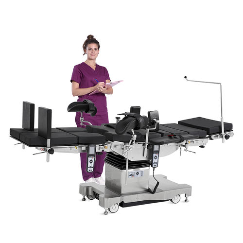 Universeller OP-Tisch - A100-4B - Jiangsu Saikang Medical Equipment - elektrisch / mit Hubfunktion / mobil