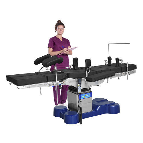 Universeller OP-Tisch - Jiangsu Saikang Medical Equipment - elektrisch / mit Hubfunktion / kippbar