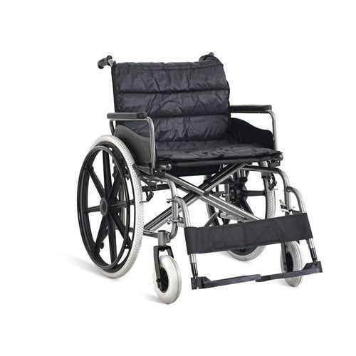Manueller Rollstuhl - SKE697 - Jiangsu Saikang Medical Equipment - für Übergewichtige / für den Innenbereich / zusammenklappbar