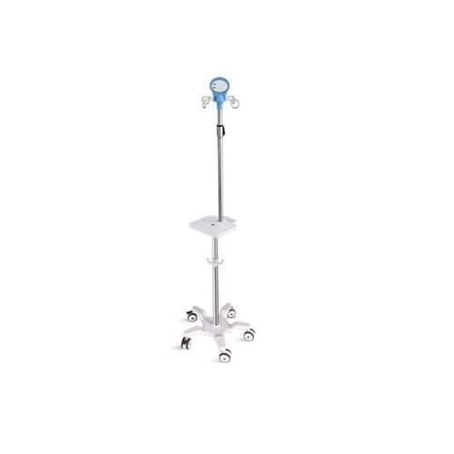 Infusionsständer auf Rollen - SKHO41(16) - Jiangsu Saikang Medical Equipment - 4 Haken / Infusionspumpenhalter / für Spritzenpumpen