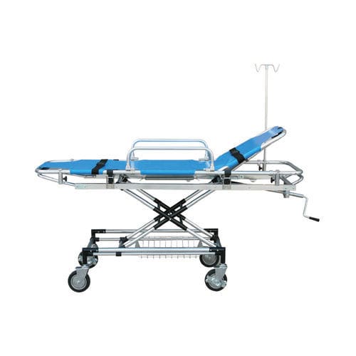 Transport-Fahrtrage - YFTC-J2A - Jiangsu Yongfa Medical Equipment Technology - manuell / höhenverstellbar / faltbar