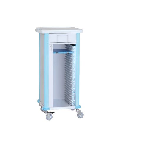 Medizinischer Wagen - YFS-011 - Jiangsu Yongfa Medical Equipment Technology - für Patientenakten / Pflege / 1 Schublade