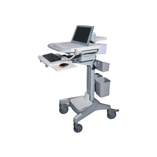 Medizinisch Computerwagen - YFR-001 - Jiangsu Yongfa Medical Equipment Technology - für Laptop / Akku