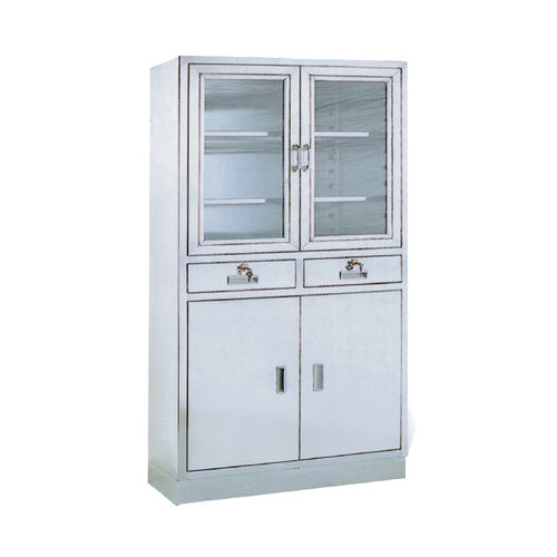 Schrank für Instrumente - YFQ028 - Jiangsu Yongfa Medical Equipment Technology - für Krankenhaus / mit Regal / mit Tür
