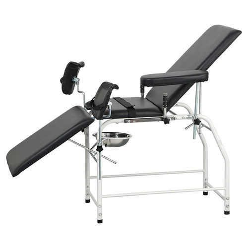 Manuelle Untersuchungsliege - YFFJ-J10(II) - Jiangsu Yongfa Medical Equipment Technology - mit fester Höhe / dreiteilig / schwarz