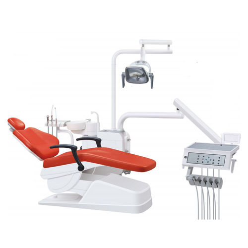 Dentaleinheit mit elektrisch bedientem Stuhl - YFDC-A02 - Jiangsu Yongfa Medical Equipment Technology - mit flexiblem Kopfstück / mit Hygienesystem / mit Instrumententräger