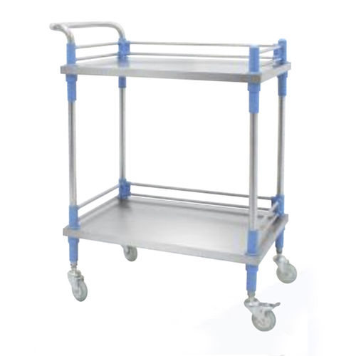 Edelstahlwagen - YFQ-T29 - Jiangsu Yongfa Medical Equipment Technology - mit Regal / mobil