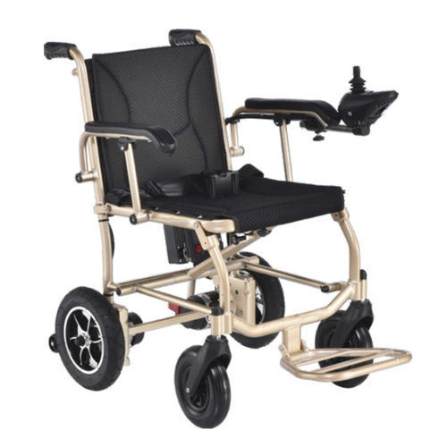 Elektrischer Rollstuhl - YF-E100 - Jiangsu Yongfa Medical Equipment Technology - Offroader / mit Fußstütze / Aluminiumrahmen