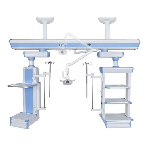 Deckenmontierter Verteilerbalken - YF-MP-02D - Jiangsu Yongfa Medical Equipment Technology - für Intensivpflege / höhenverstellbar / Dreh