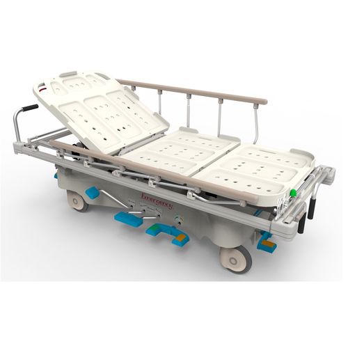 Transport-Fahrtrage - JE-200 - Joson-Care Enterprise - Notfall / hydraulisch / höhenverstellbar