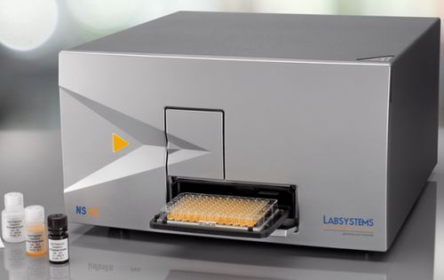 Automatischer Immunoassay-Analysator - NS 200 - Trivitron Healthcare - für Neugeborenenscreening / Fluoreszenz / Tisch