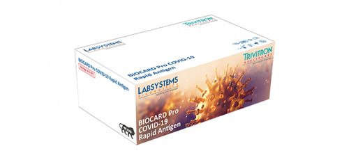 COVID-19-Testkit - Biocard Pro  - Trivitron Healthcare - Antigene / SARS-COV-2 / Nasen-Rachenraum