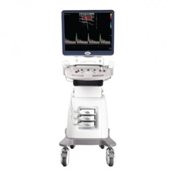 Plattformmontiertes Ultraschallgerät - SonoRad V9  - Trivitron Healthcare - für Multifunktions-Ultraschall / 3D/4D / Farbdoppler