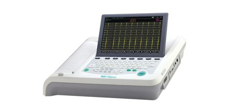 Ruhe-Elektrokardiograph - IBEAT 12V GRAND - Trivitron Healthcare - 12 Kanäle / digital / mit Drucker